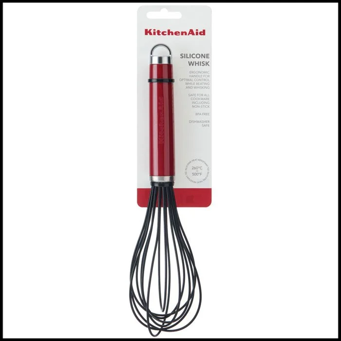 KitchenAid Silicone Whisk – Empire Red