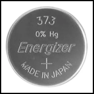 Energizer 373 Silver Oxide Button Cell Battery