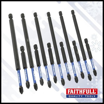 Faithfull 12pc Impact Screwdriver Bit Set.jpg