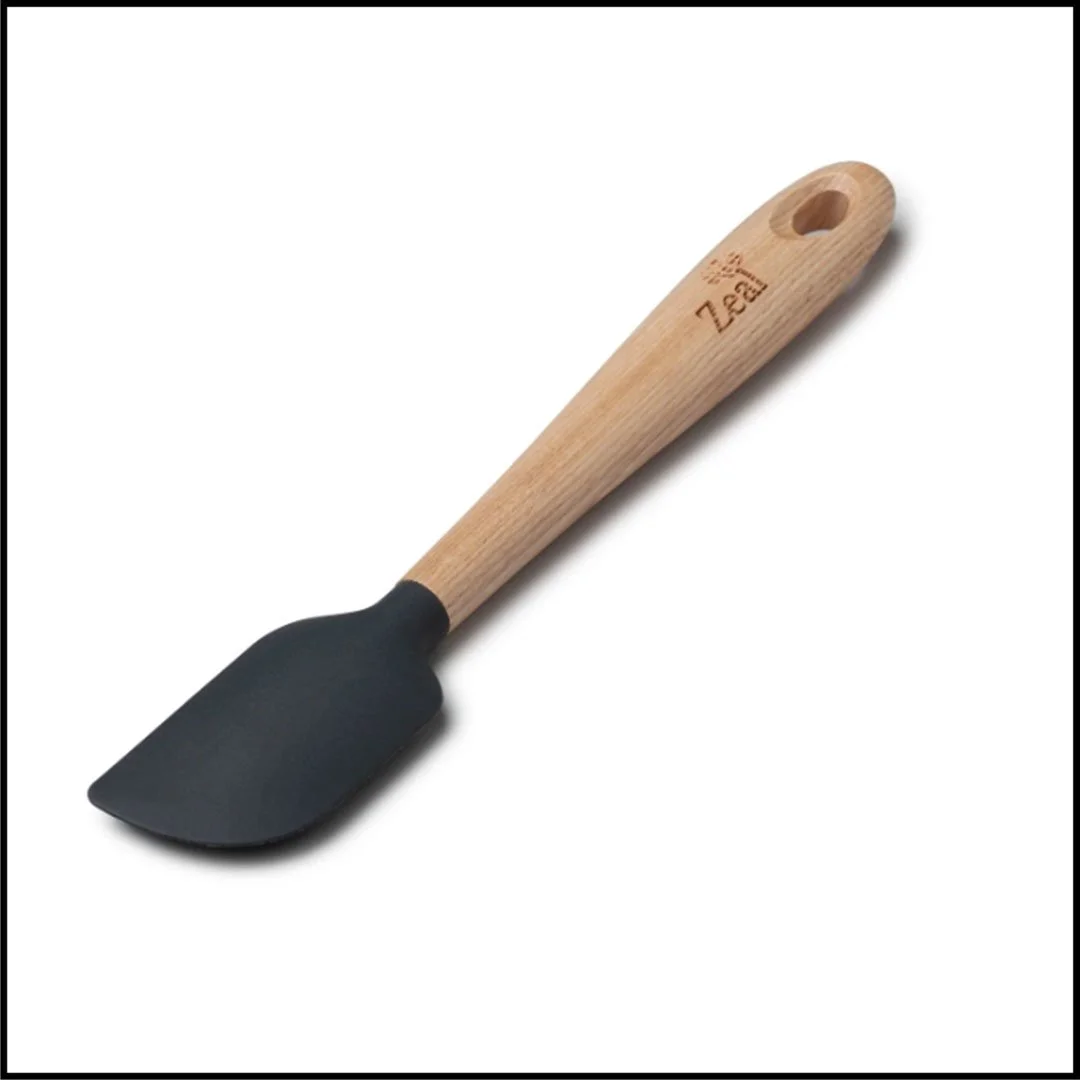 Zeal Small Spatula Ash Wood - Dark Grey