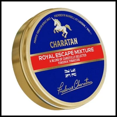 Charatan Royal Escape Pipe Tobacco - 50g Tin
