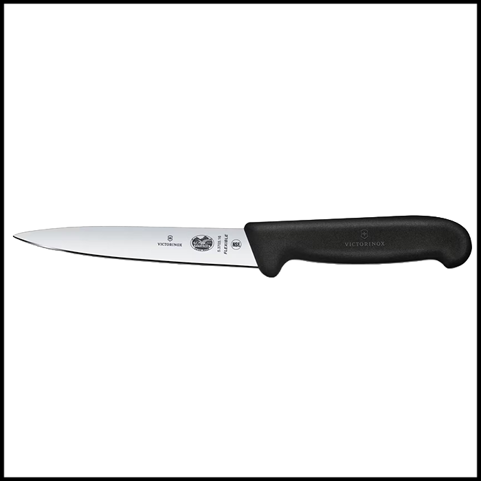 Victorinox Fibrox Filleting Knife, 16 cm Blade