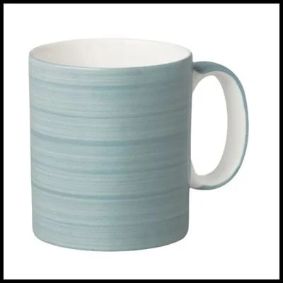 Wm Bartleet Porcelain Pint Mug - Ocean Grey