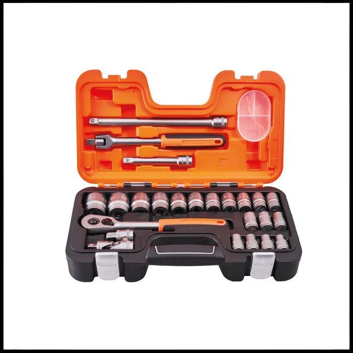 Bahco 1/2in Drive Socket Set (24 Piece)