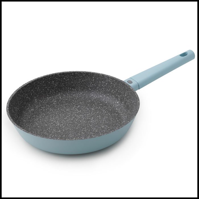 MasterClass Cast Aluminium Frying Pan Sky Blue - 28cm