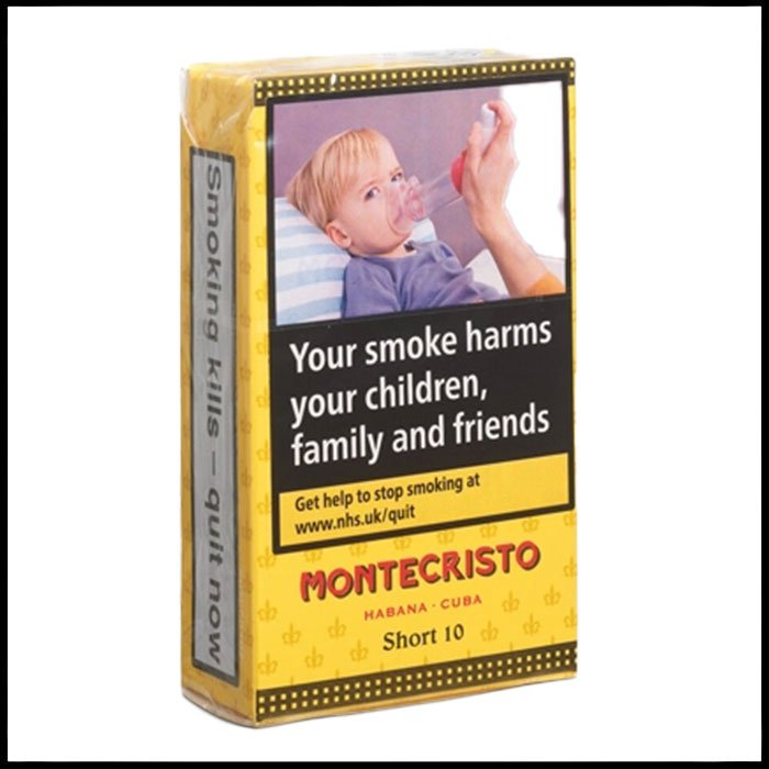 Montecristo Shorts - Pack of 10