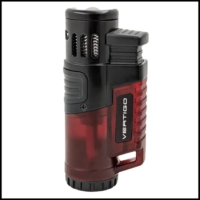 Vertigo Hawk Windproof Gas Lighter - Red