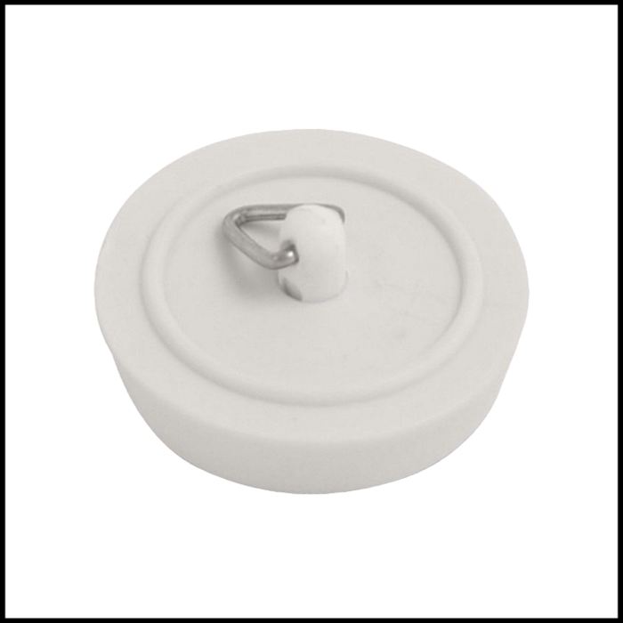 White Sink Plug 45mm (1.3/4")