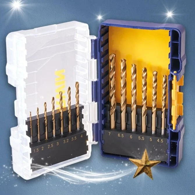 13 Piece HSS Pro Titanium Drill Bit Set