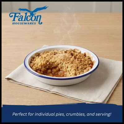Falcon Round Pie Dish - Traditional White 18cm(1).jpg