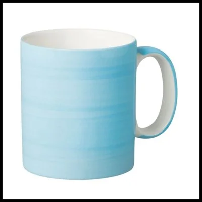 Wm Bartleet Porcelain Pint Mug - Duck Egg Blue