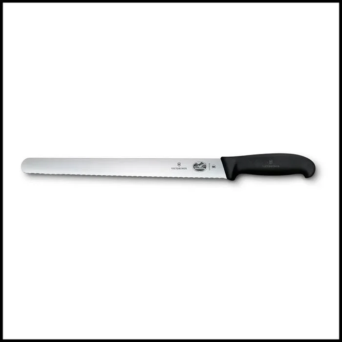 VIC Fibrox 30cm Slicing Knife - Serrated Blade