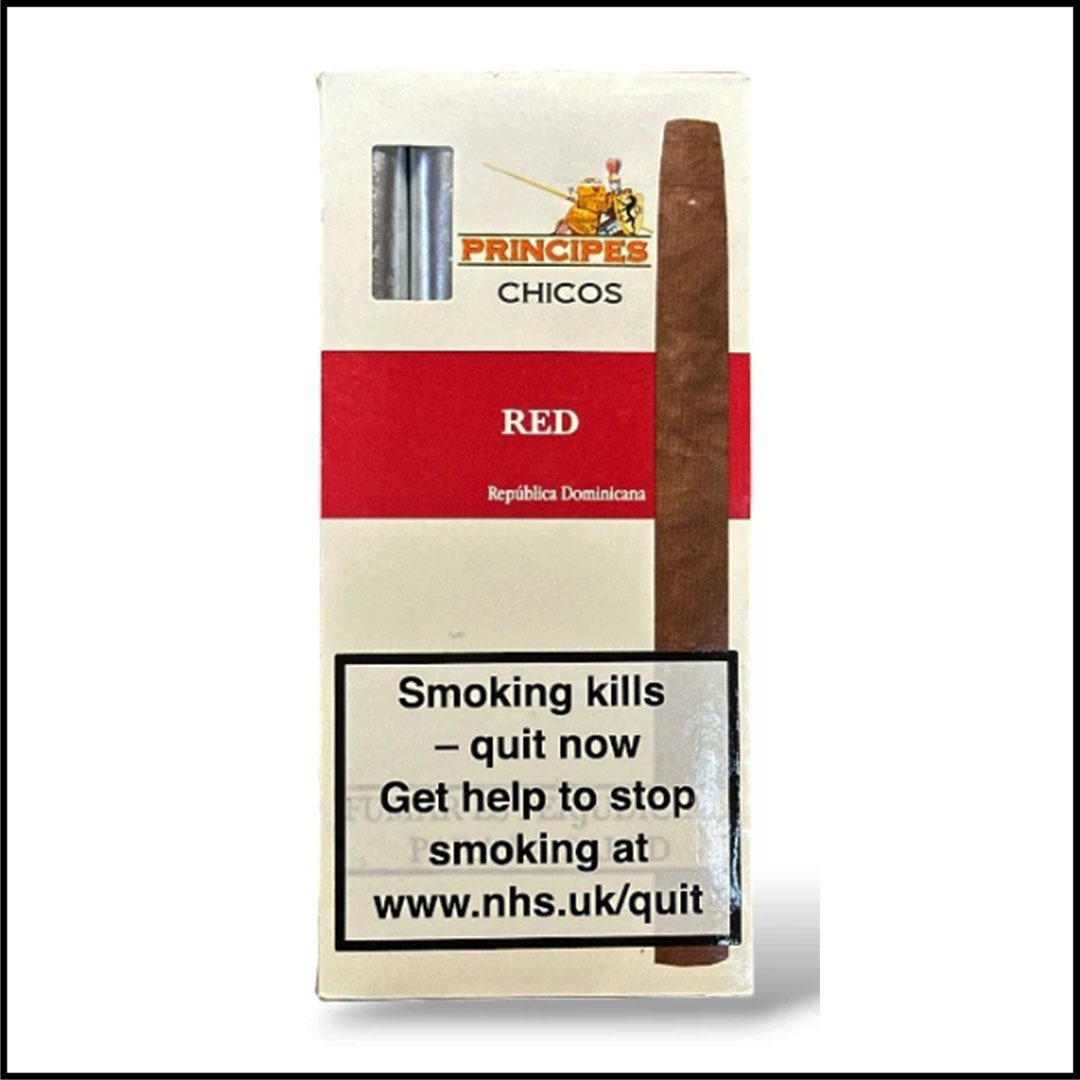 La Aurora Principes Chicos Red (Cherry) Cigar – Pack of 5