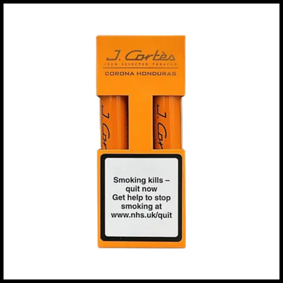 J Cortes Honduran Corona Cigars (Pack of 2) - Orange.png