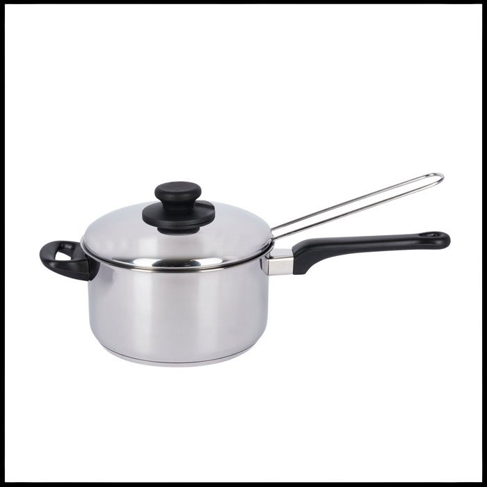KitchenCraft 20cm Stainless Steel Large Chip Fryer and Basket