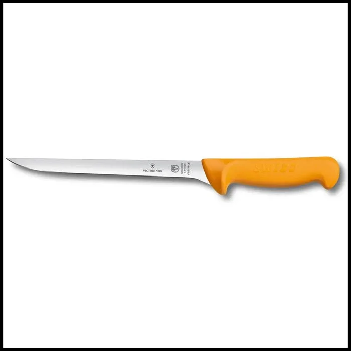Victorinox Swibo 20cm Filleting Knife - Orange Handle