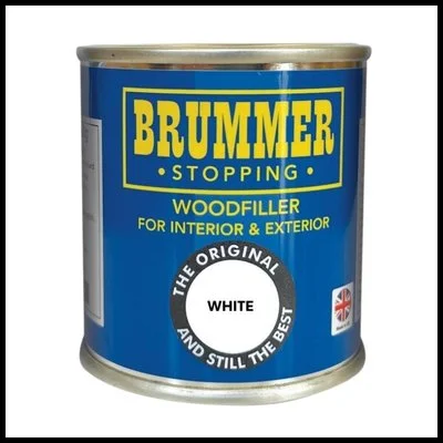 Brummer Stopping Wood Filler - White
