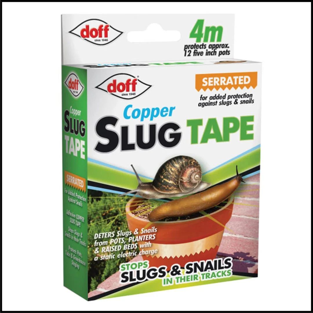 Doff Slug & Snail Adhesive Copper Tape 4m