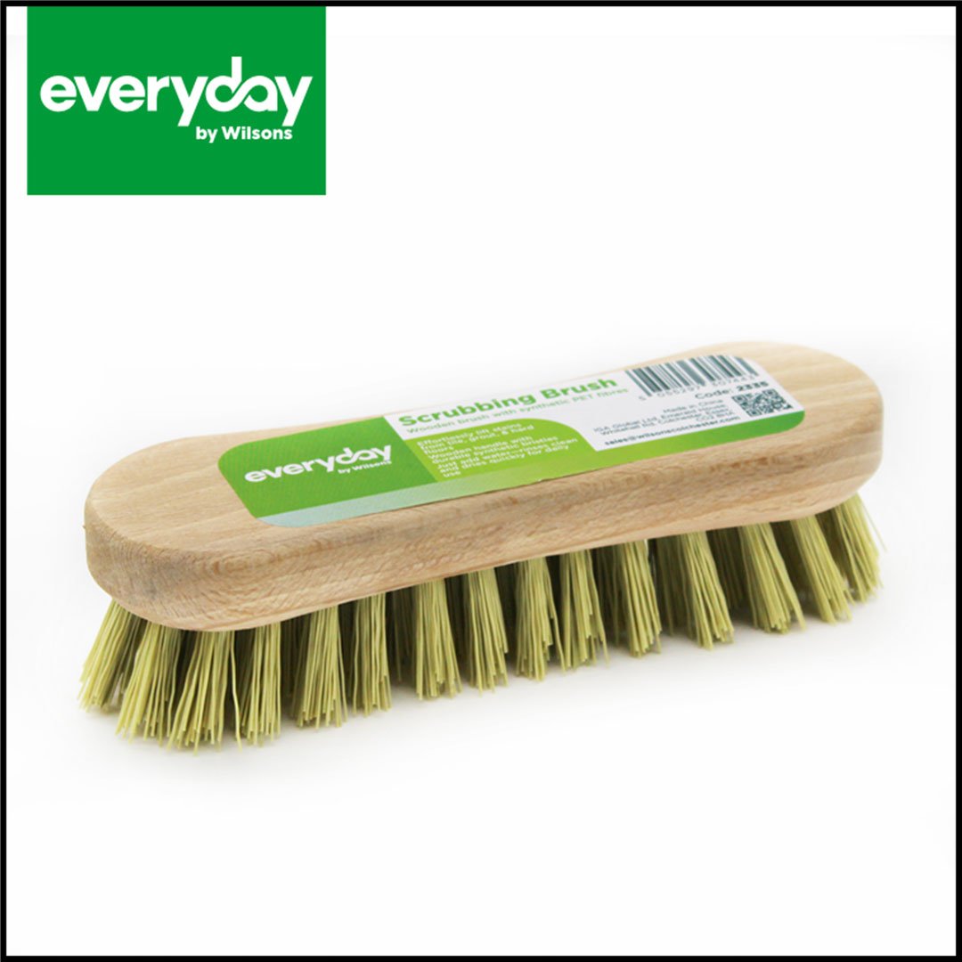 EBW Small Wooden Scrubbing Brush