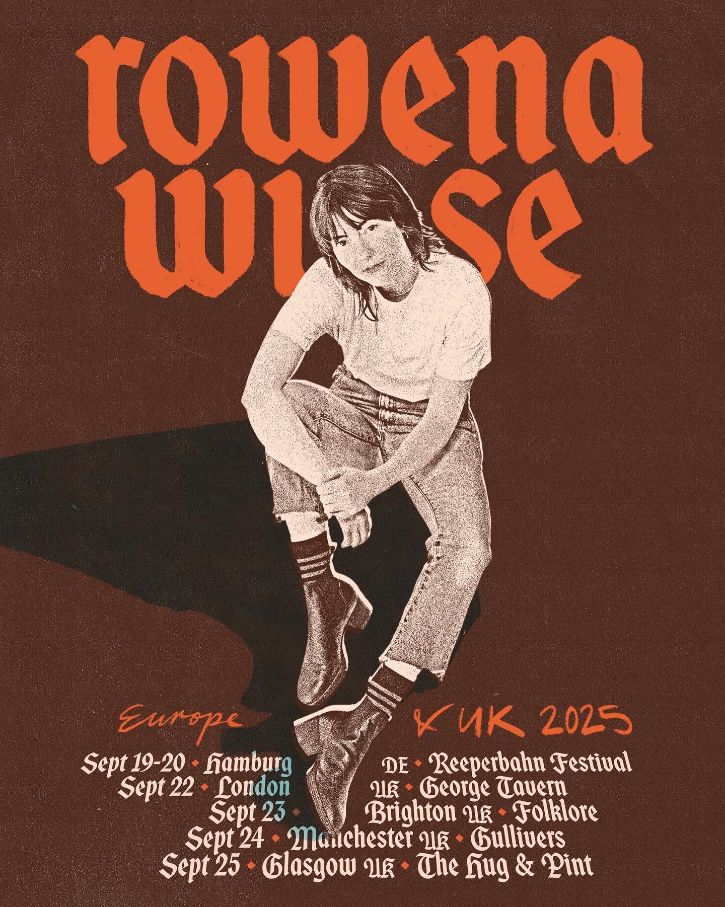 Just announced: @thatgalro is returning to Europe this September for some UK headline shows and @reeperbahn_festival . Tickets on sale now!