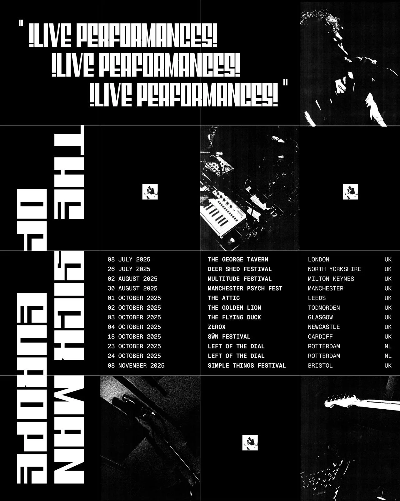 Happy release day to @thesickmanofeurope_ ! Their self-titled debut album is out now on @theleaflabel . Catch the band on the road later this year - tickets for headline shows now on sale!