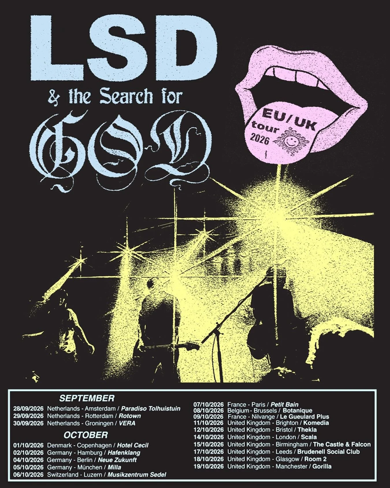 @lsdandthesearchforgod_ are coming to Europe later this year! Tickets on sale Friday at 9am