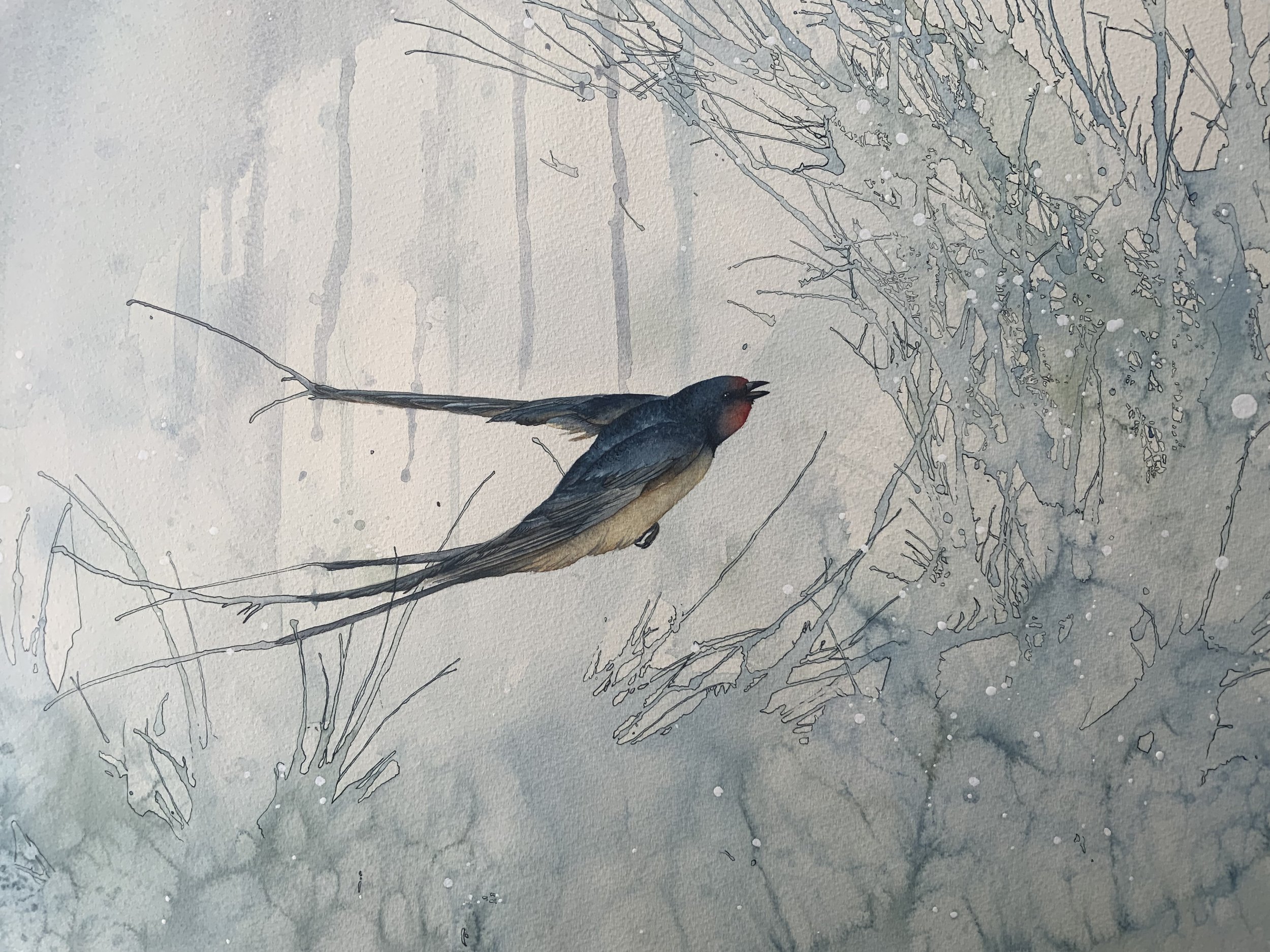 Splash - original artwork available - click to find in the shop