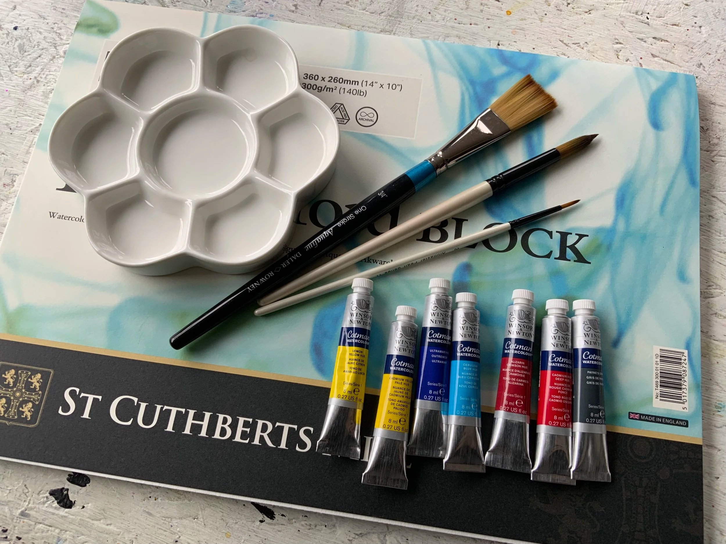 Beginners Watercolour starter pack