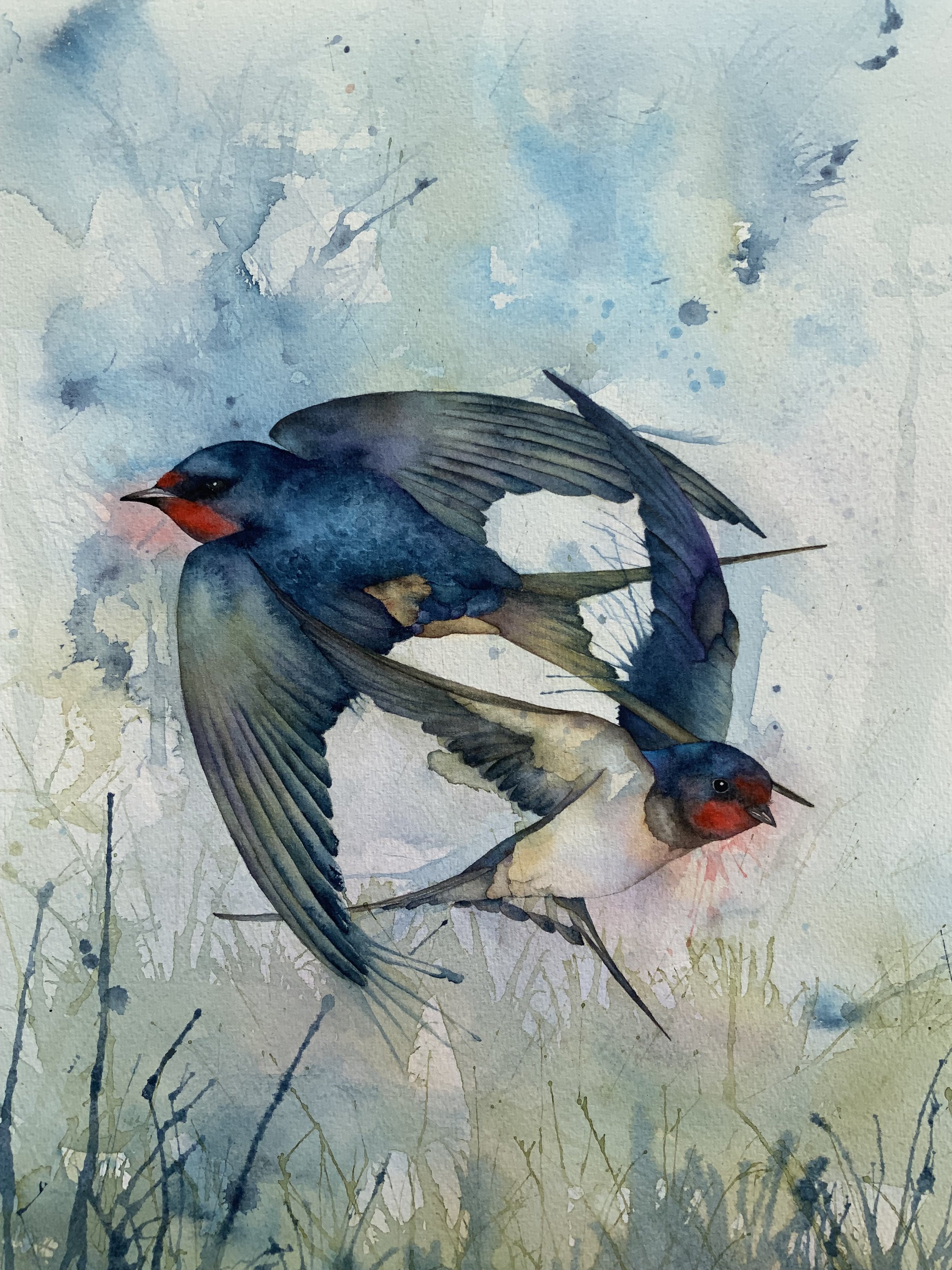 Circling Hope - original artwork sold
Limited prints available - click to buy