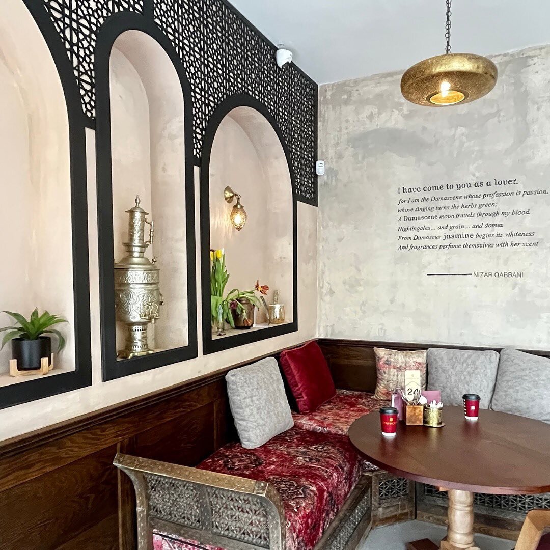 The transformation of @damascena_uk 👀

It has been a very exciting few months of working on the refurbishment of Damascena on Temple Row. 

A stunning venue, inspired from the ancient charm of Damascus, featuring rustic finishes, bold pattern and au