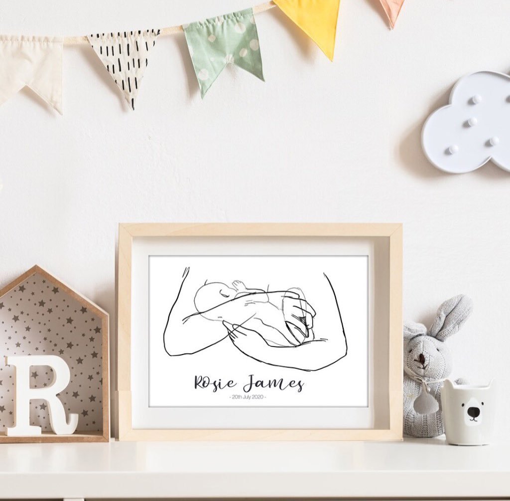Searching for that perfect gift to celebrate the arrival of a precious bundle of joy or commemorate a christening or birth? Look no further! 🎁✨ 

Our bespoke artwork is tailor-made to capture the unique magic of this special moment in time. From ado