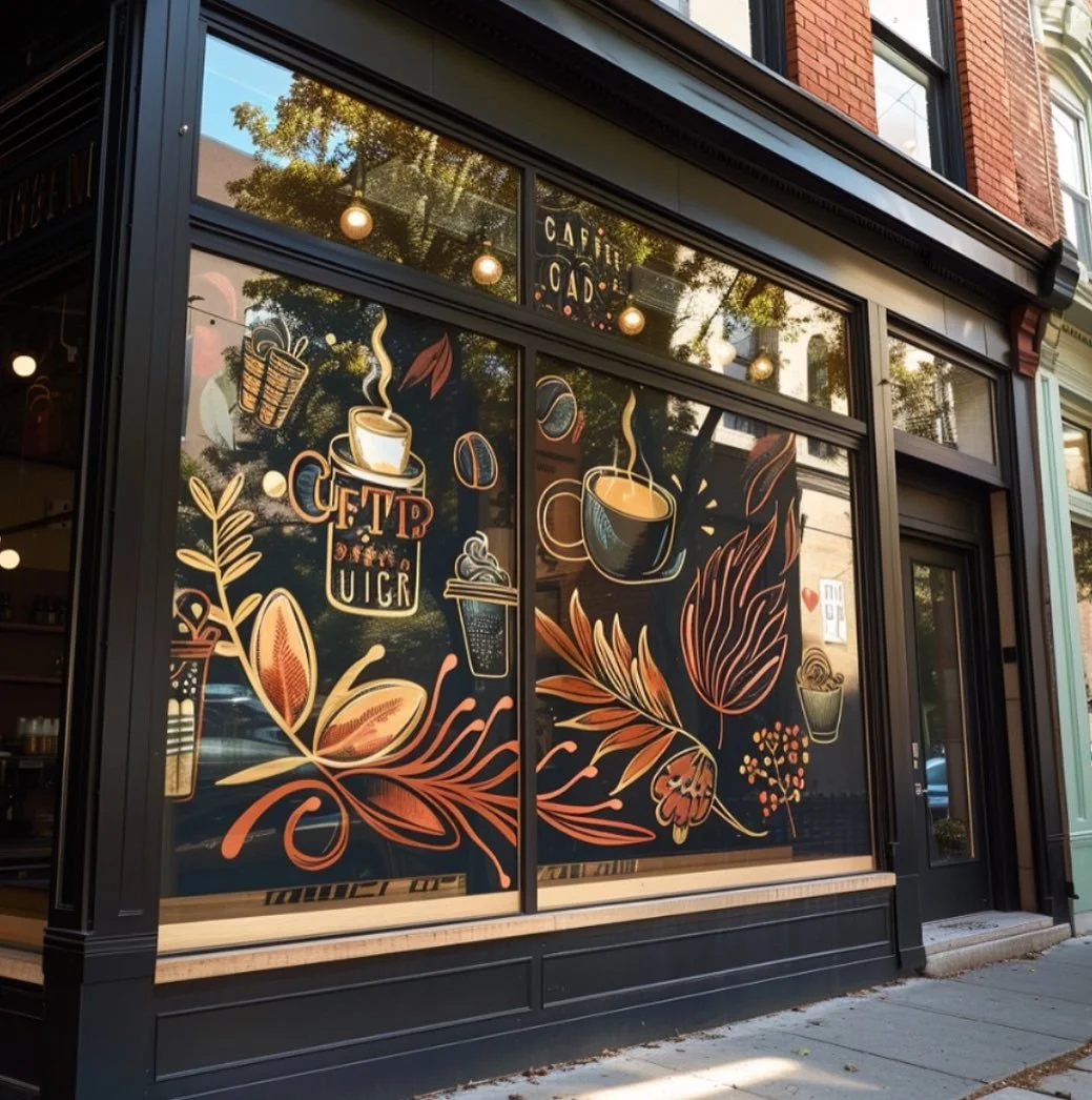 It may be August, but the festive and cozy season is just around the corner! ✨

Are you thinking about the perfect window display for your venue? Let&rsquo;s make it truly unforgettable with our custom window art!

From festive themes to warm, inviti