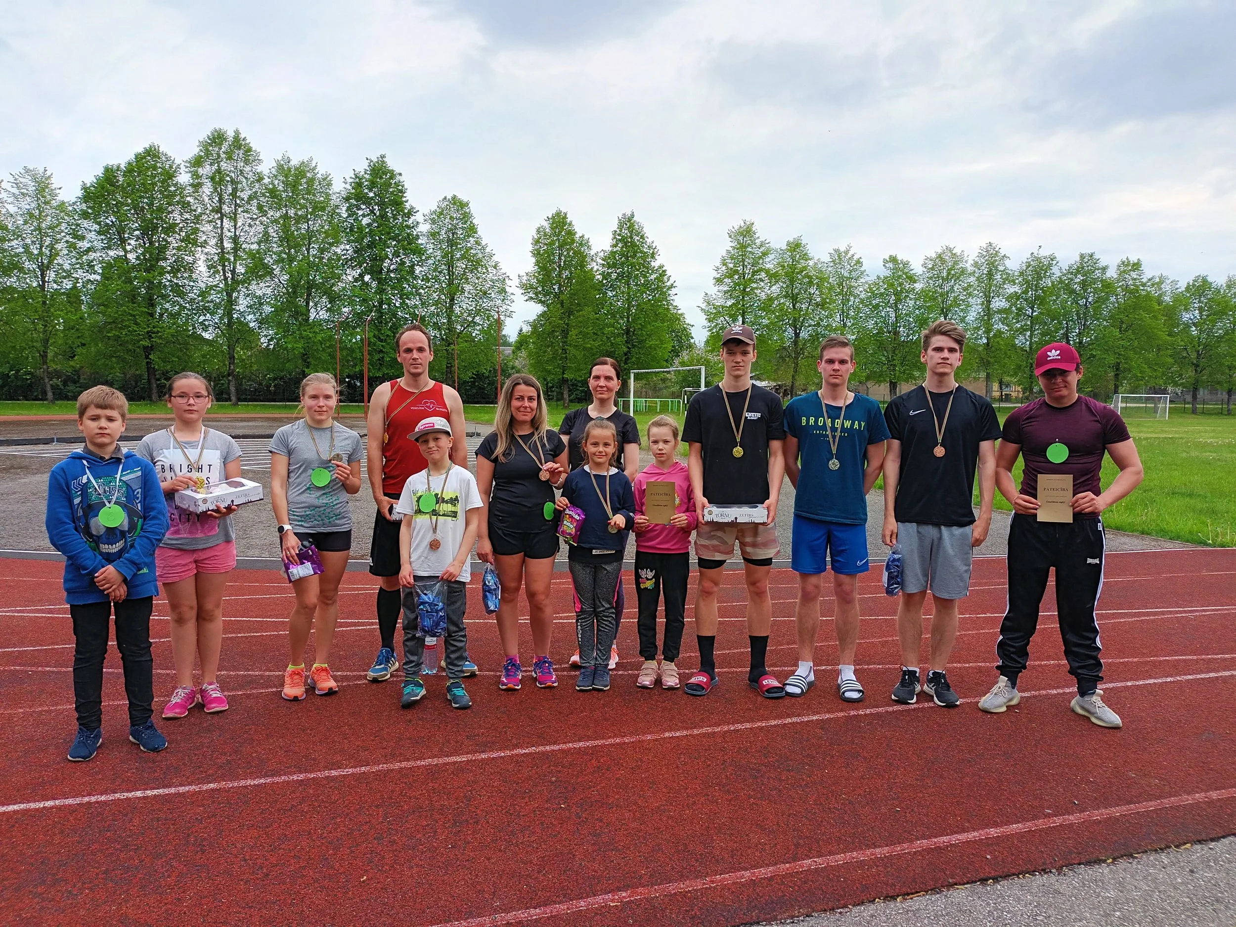 Jaunjelgavā noskrieti veselības apļi.