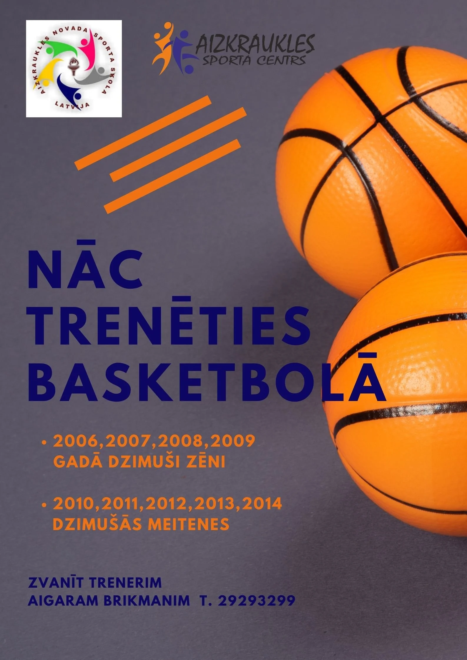 NĀC TRENĒTIES BASKETBOLĀ!