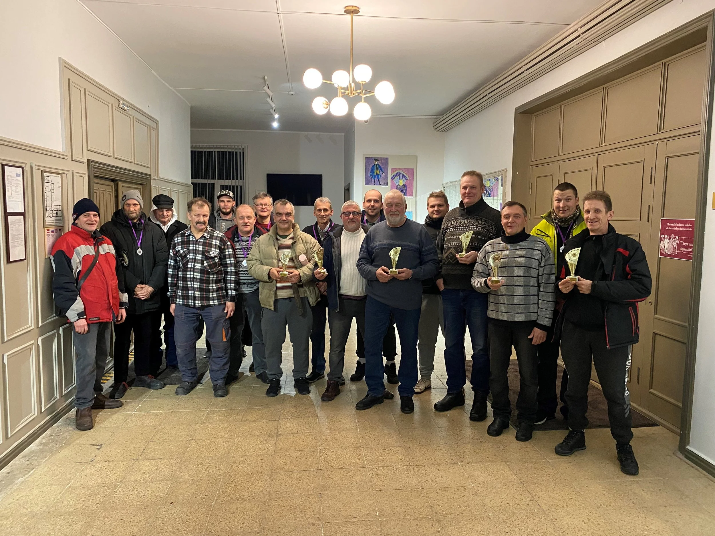 Izspēlēts pirmais šī gada novusa turnīrs dubultspēlēs Skrīveros