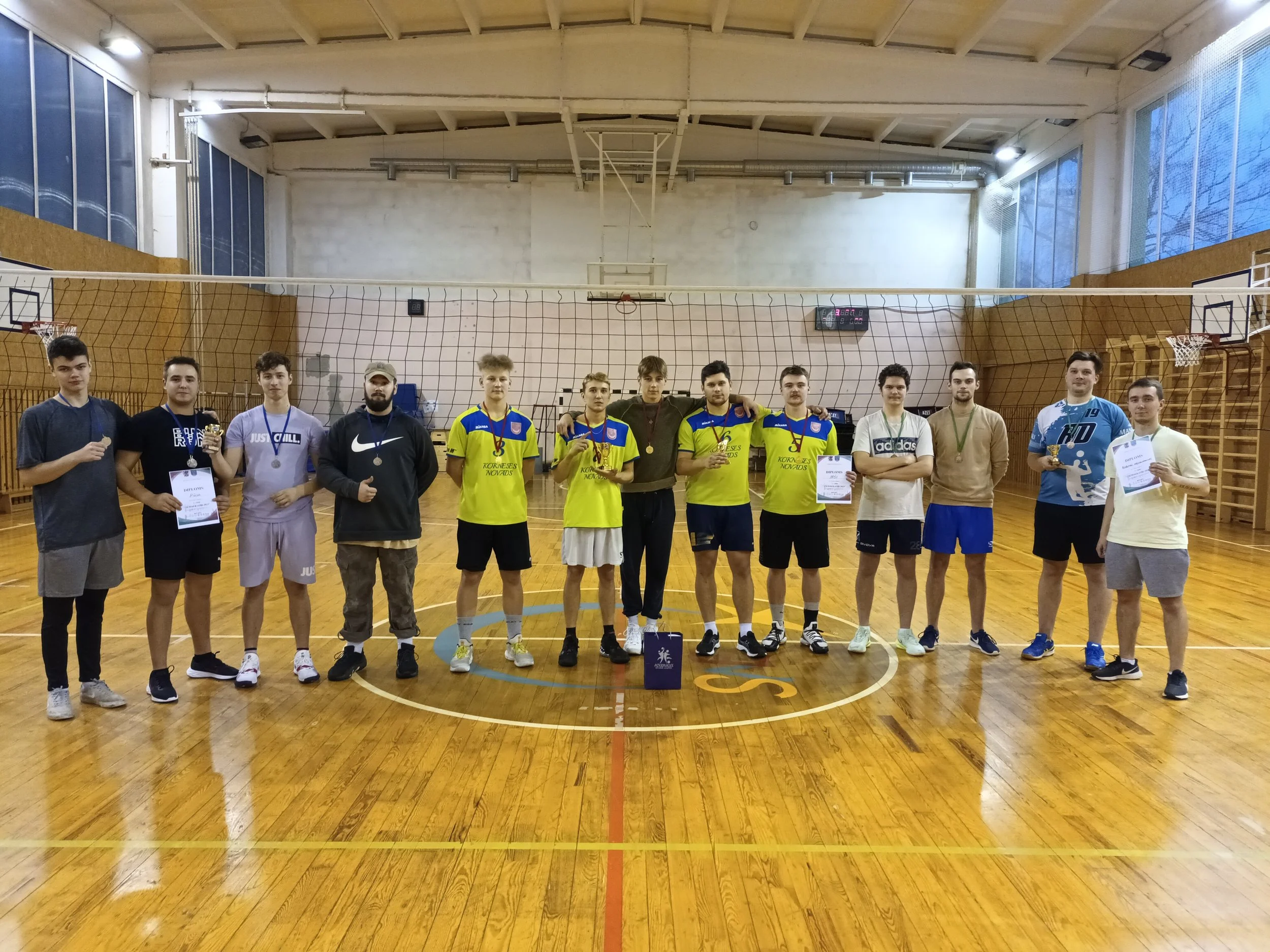 Aizvadītas volejbola sacensības Jaunjelgavā