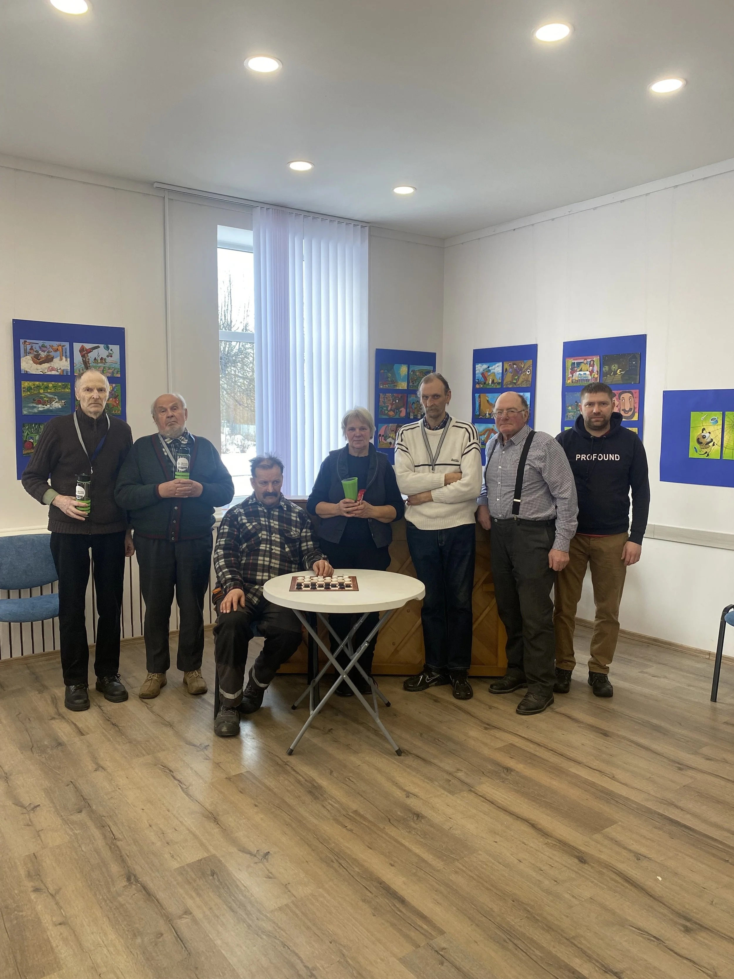Turnīrs “Laiks dambretei” Skrīveros izspēlēts