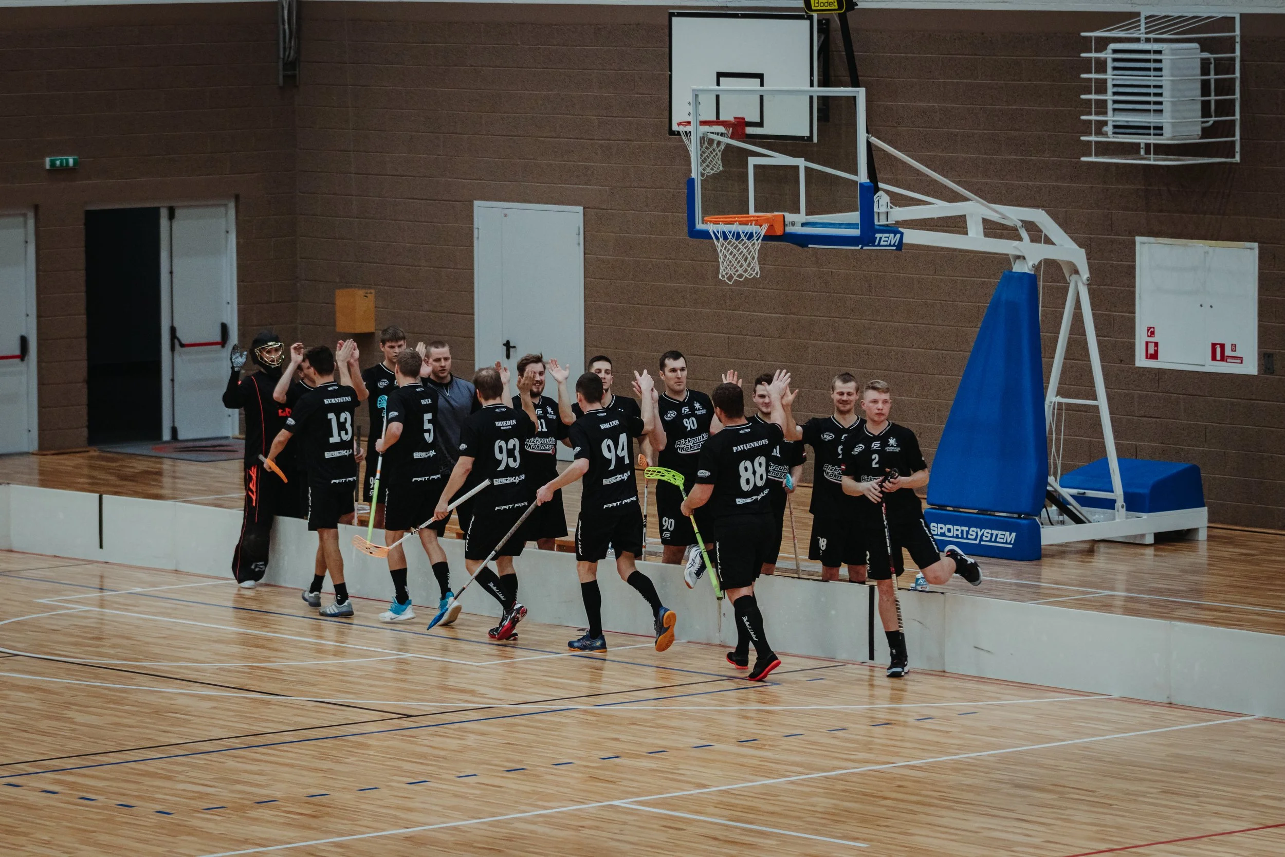 Foto atskats uz Latvijas čempionāts florbola 2.līgas spēli Aizkraukle Koknese – Impar Limbaži