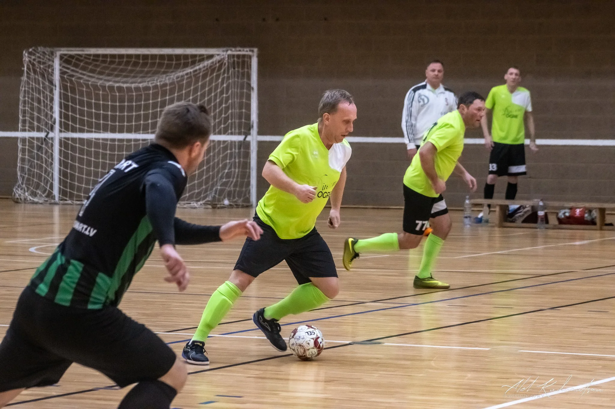 Vidzemes veterānu līga 40+ futbols telpās-foto  atskats