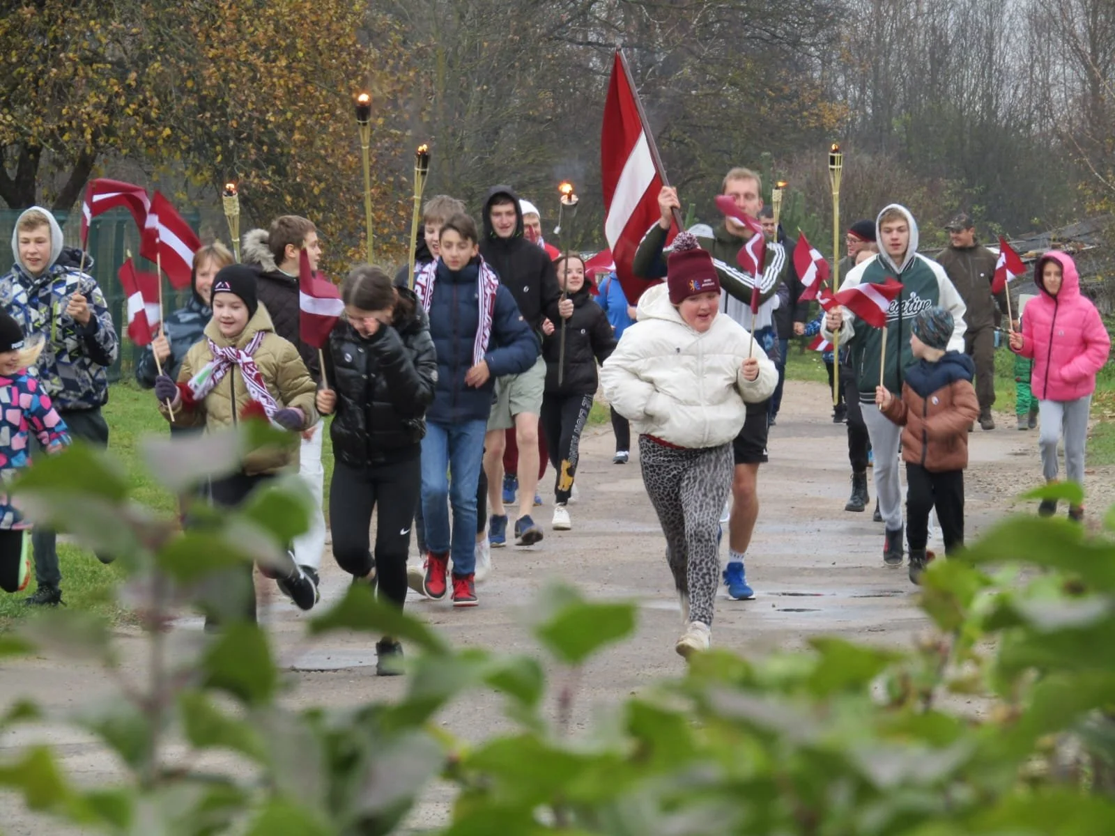 Lāpu skrējiens Jaunjelgavas apvienībā!