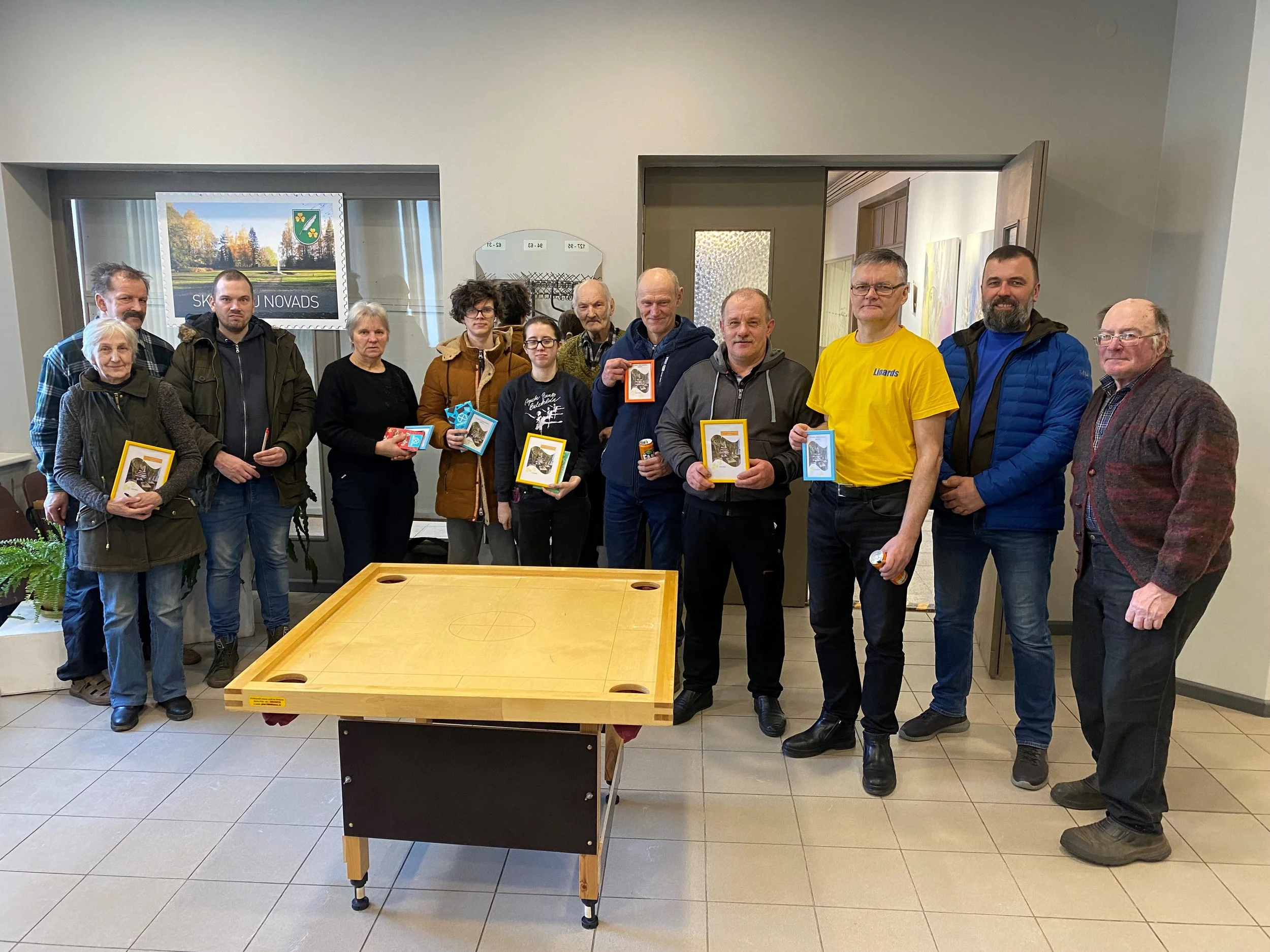 Izspēlēts novusa turnīrs individuālās spēlēs Skrīveros