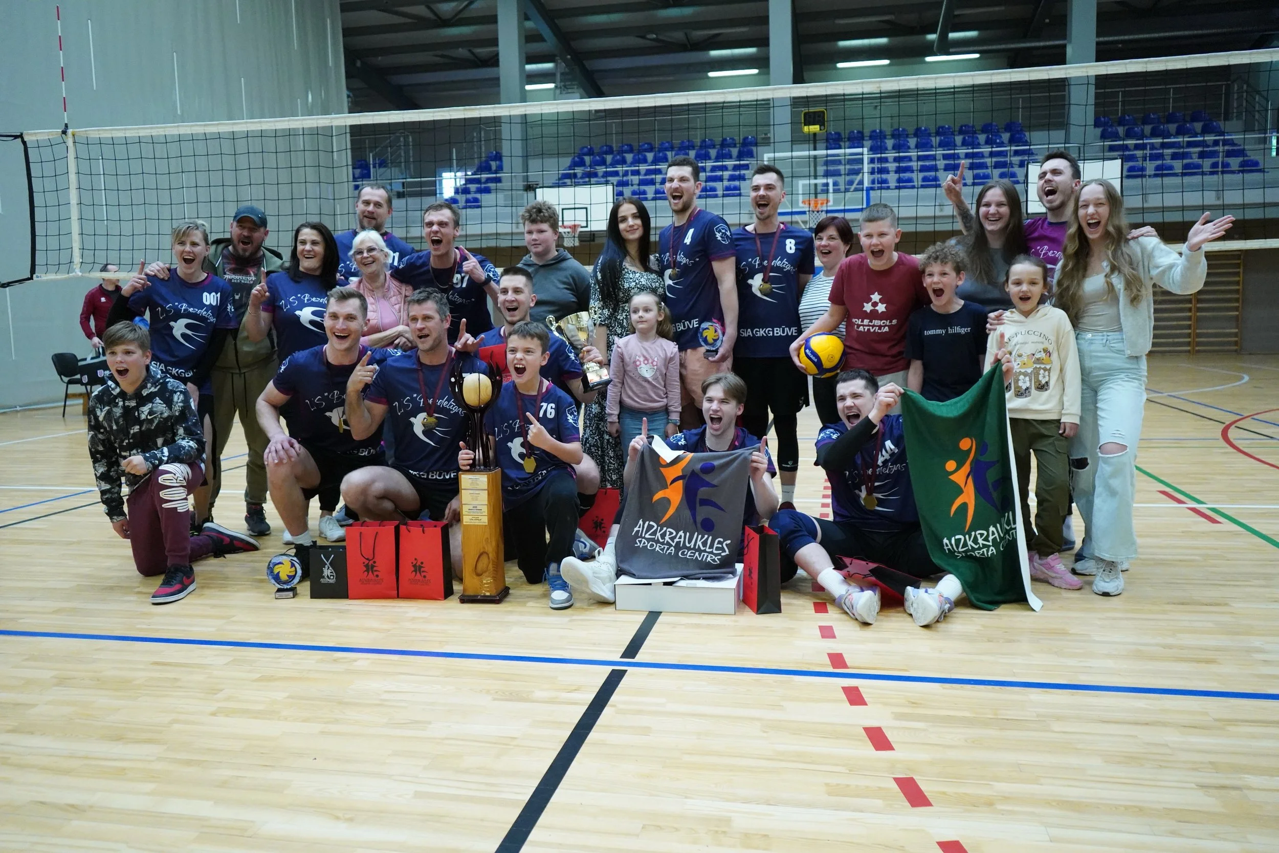 Aizkraukles novada atklātais čempionāts volejbolā 2024