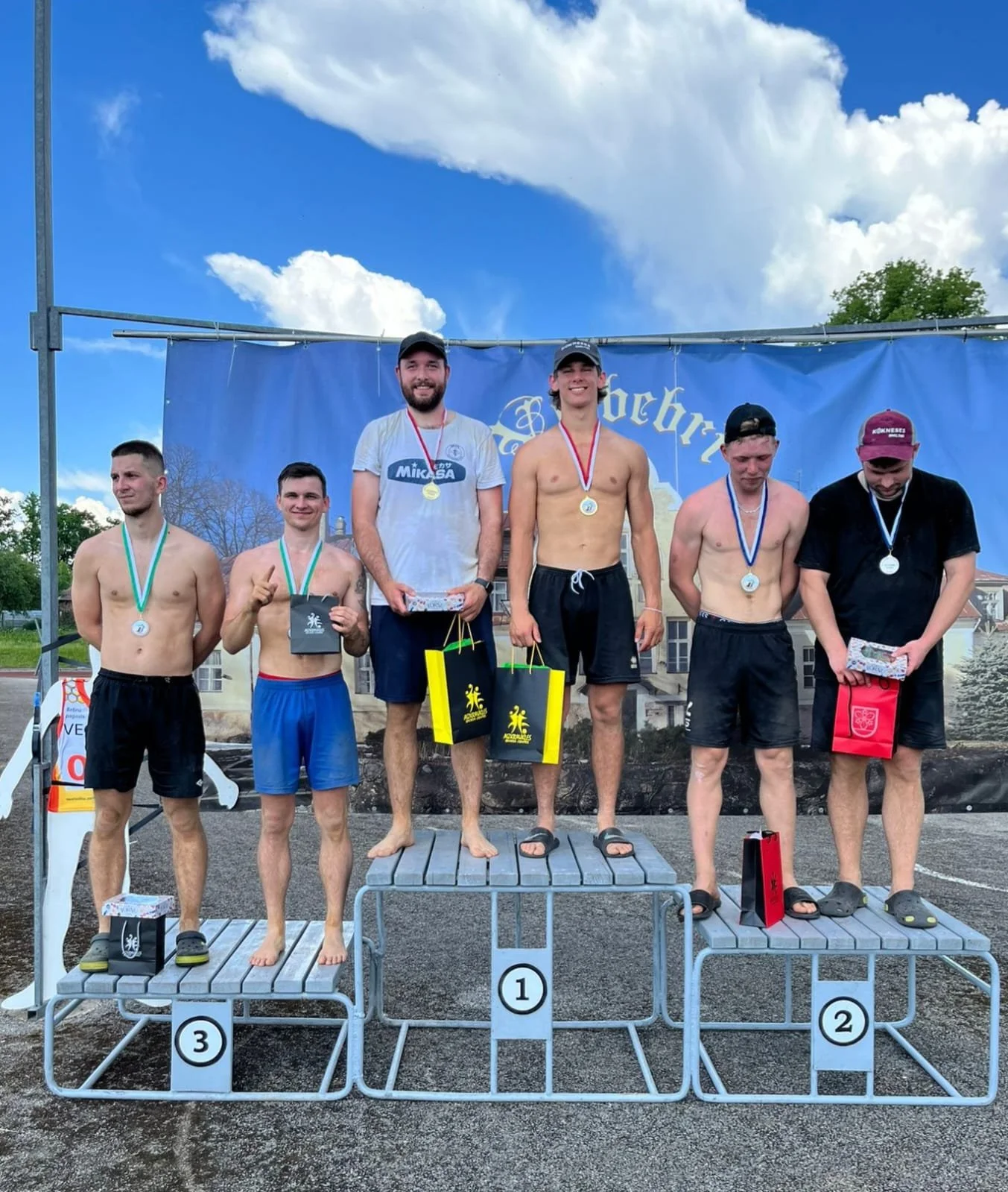 Aizkraukles novada pludmales volejbola čempionāta 1. etaps-  Vecbebros &nbsp;