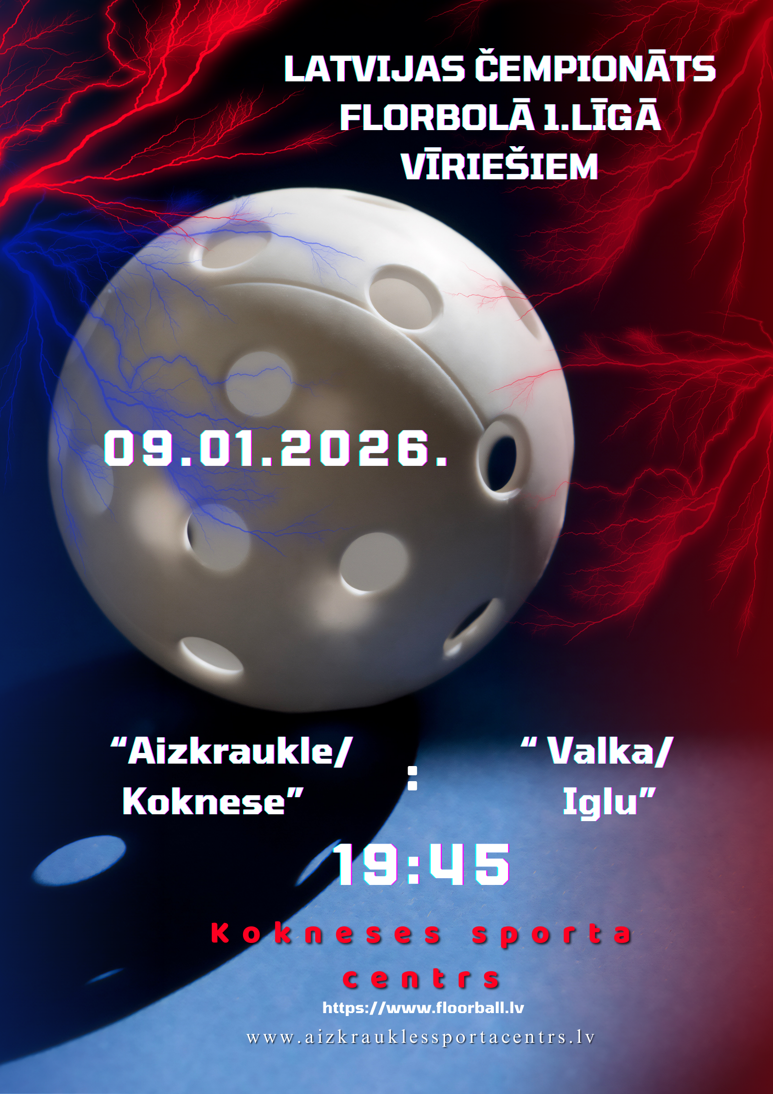 LČ florbolā 1.līga 