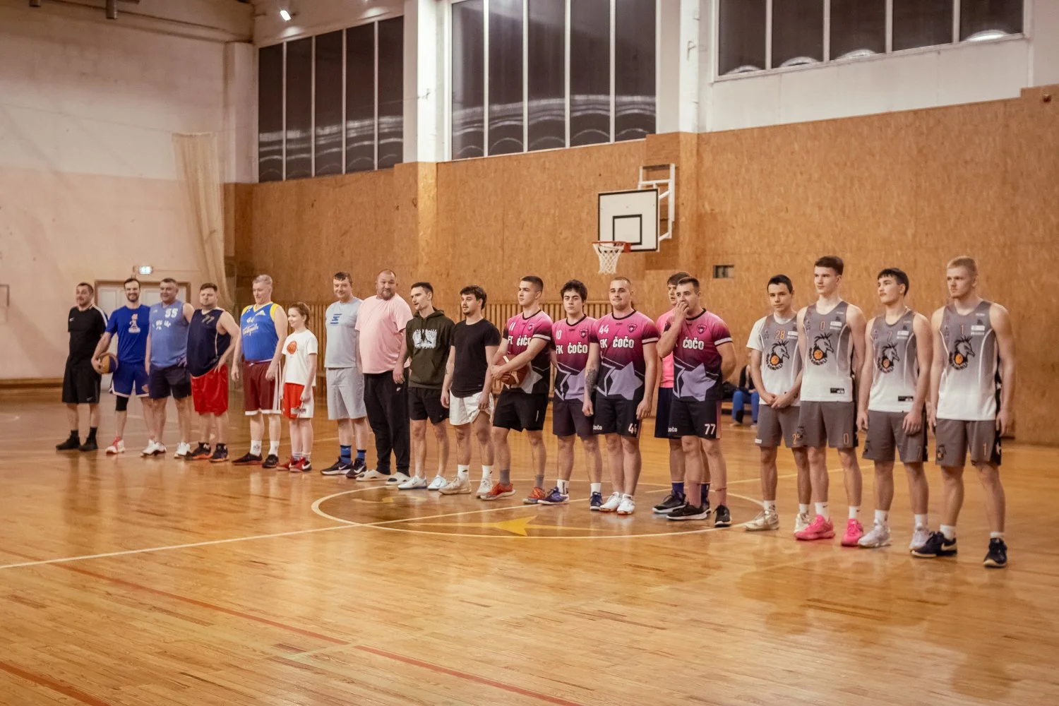 Nakts strītbola turnīrs Jaunjelgavā