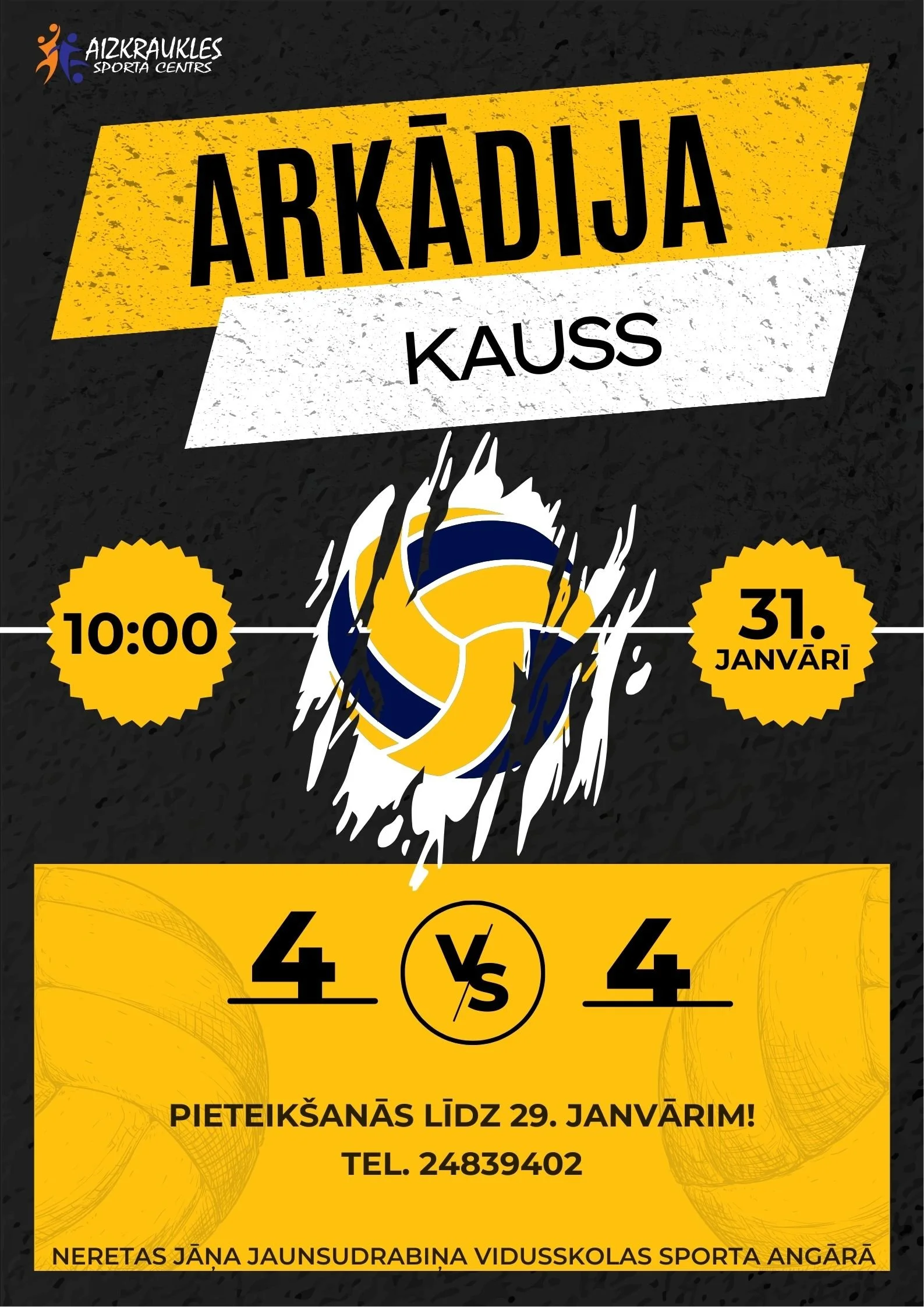 Arkādija Trukša piemiņas kauss volejbolā