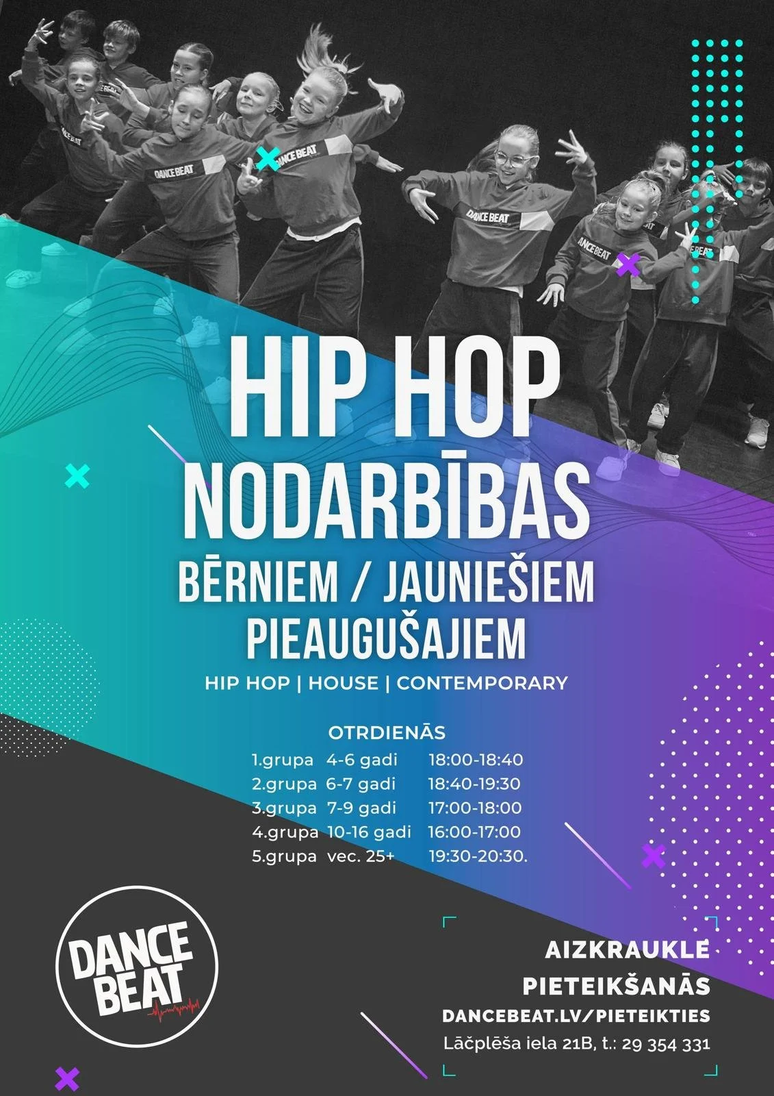 HIP HOP ziemas uzņemšana Aizkrauklē 2025/2026