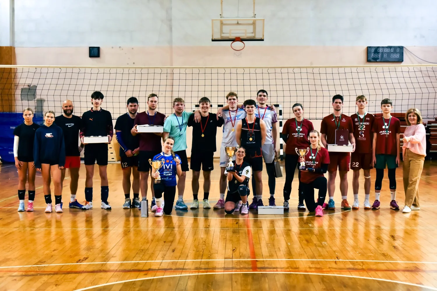 Aizvadīts volejbola 4X4 turnīrs Jaunjelgavā!