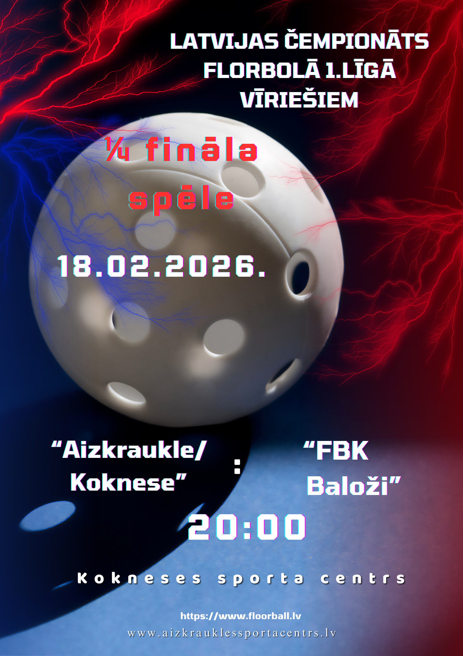 Latvijas  čempionāts florbolā 1.līgā vīriešiem