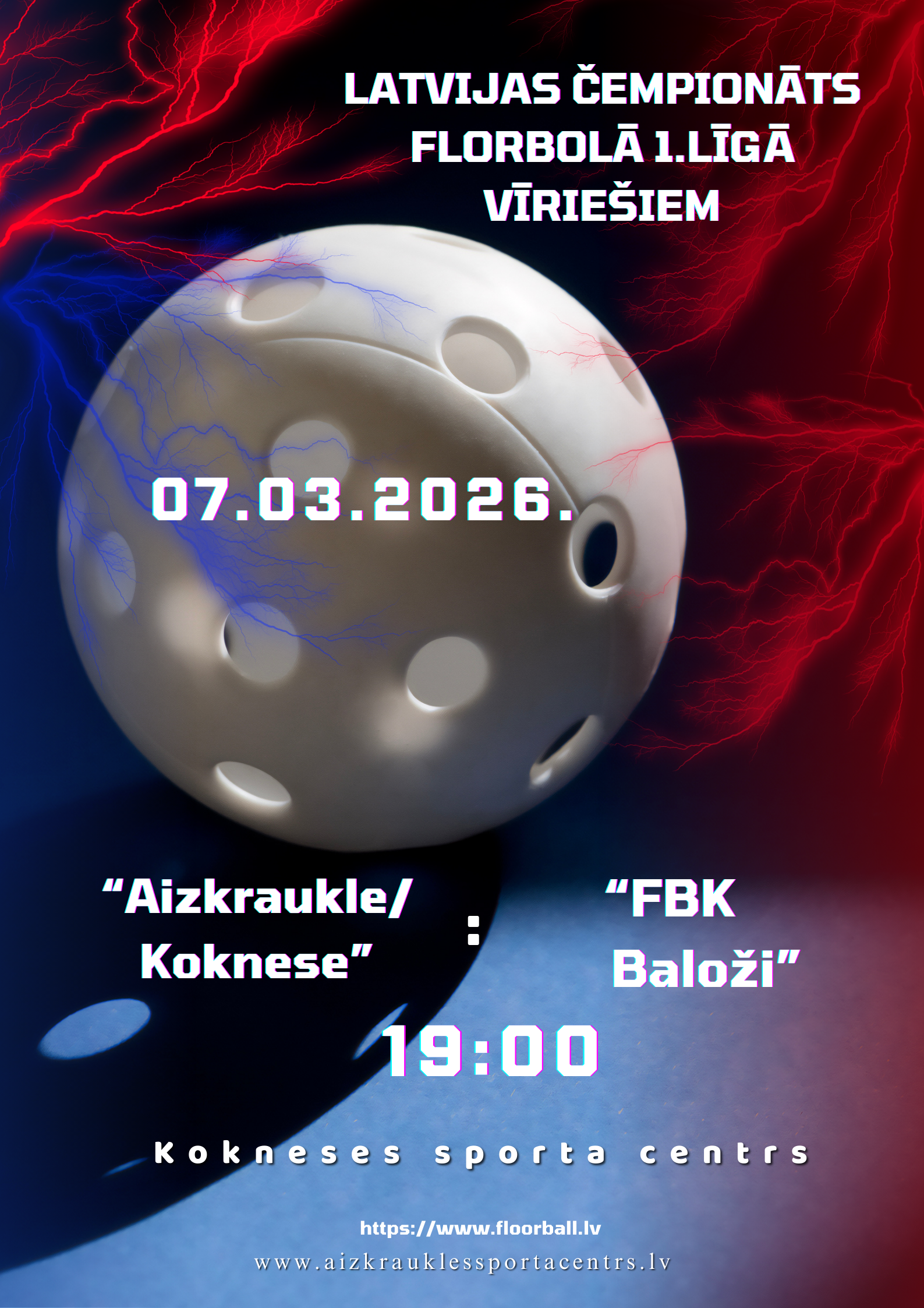 Latvijas čempionāts florbolā 1.līgā vīriešiem 